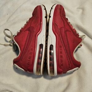 Nike Air Max Limited 3 Sneakers Shoes TXT Textile Gym Red Men's Size 9.5 VGUC